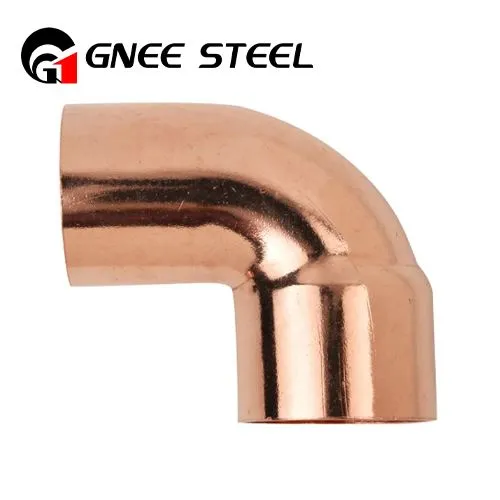 كوع نحاسي نيكل بزاوية 45 درجة