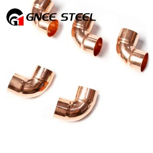 كوع LR من النحاس والنيكل بزاوية 90 درجة